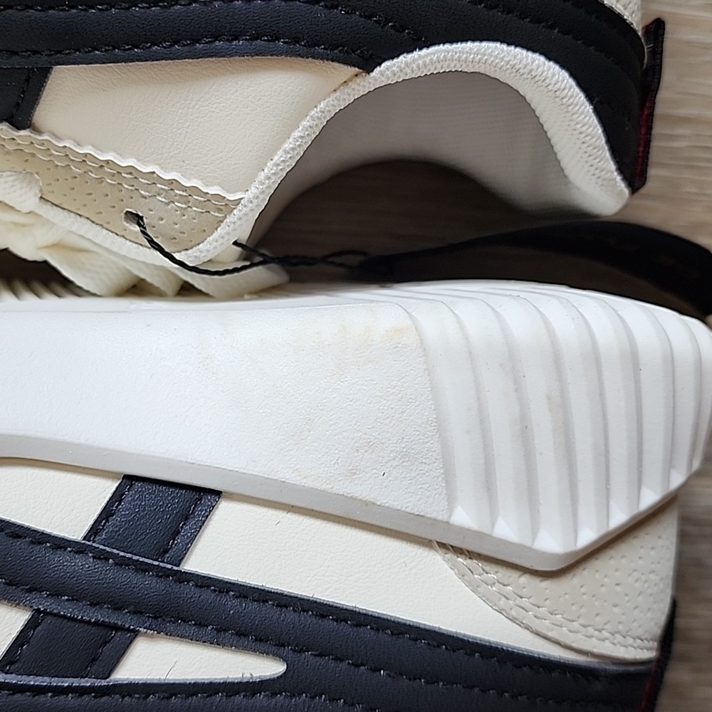 Cream and Black Sneakers - Picture 11 of 13
